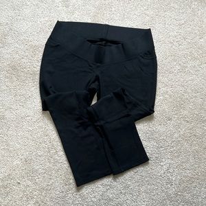 Black maternity pants
